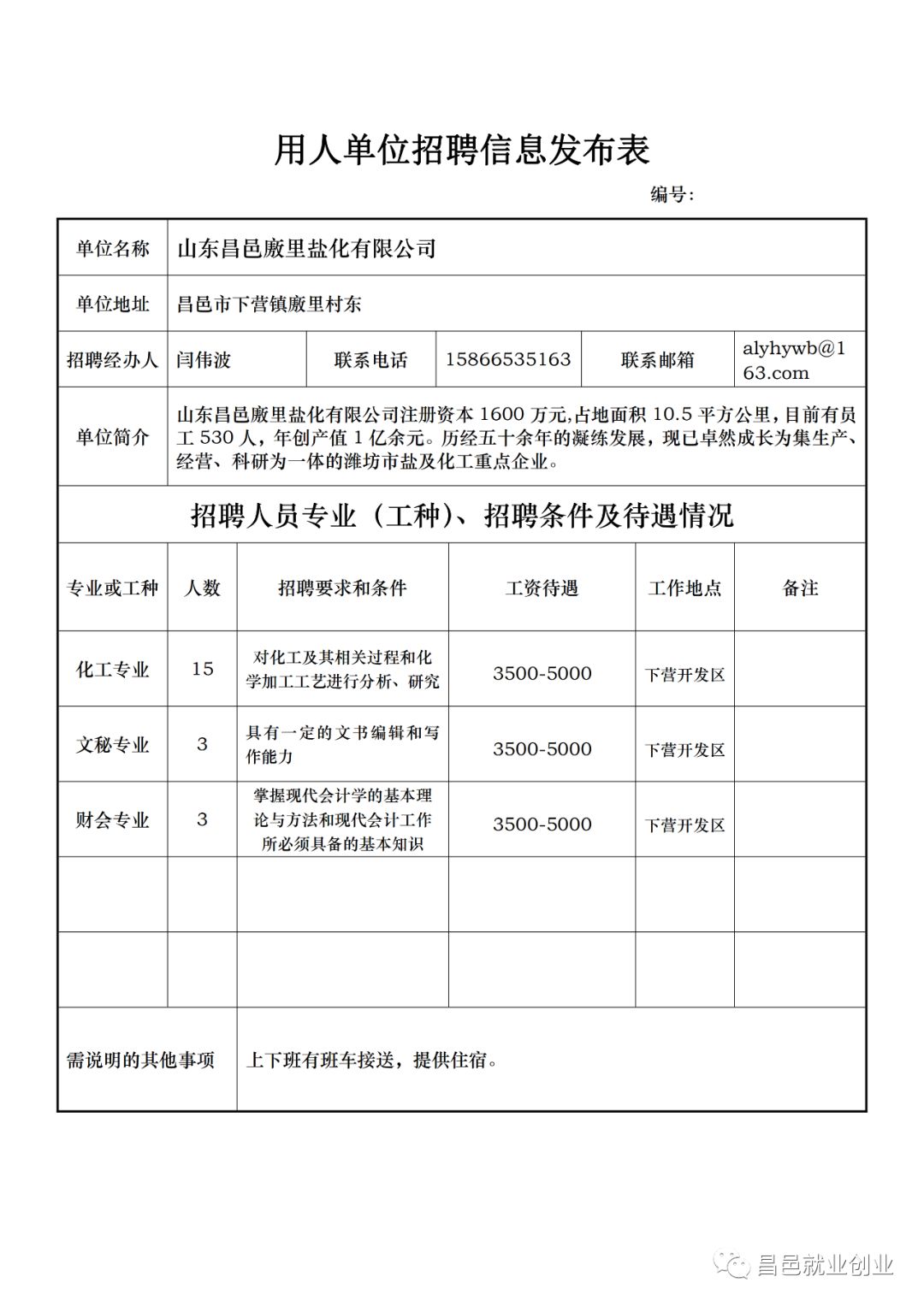 昌邑招工最新信息及获取指南