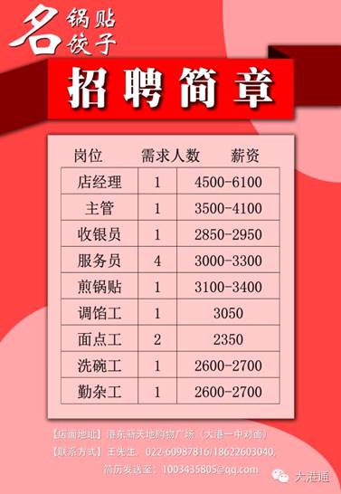 大港最新招工信息，职业发展的理想选择启动招募！